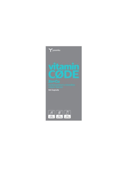 Yasenka Vitamin Code Cink i Bakar kapsule