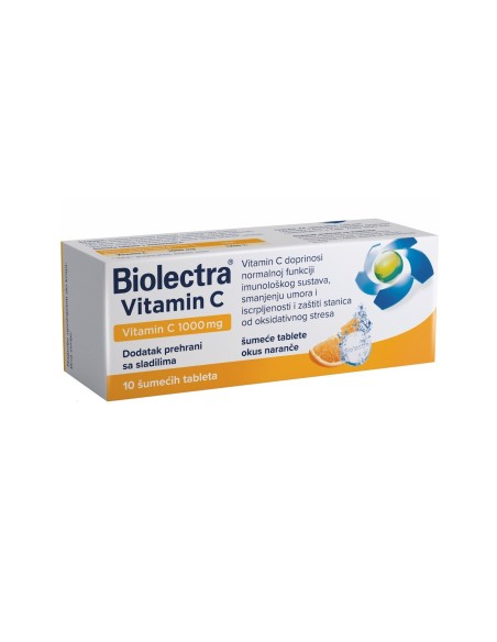 Hermes Biolectra 1000 mg šumeće tablete