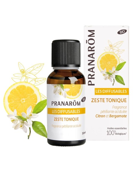 Pranarom Zeste Tonique BIO mješavina za difuzer