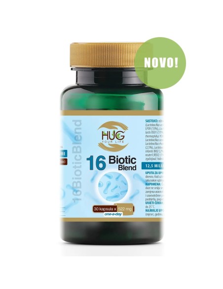 Hug Your Life 16 BioticBlend kapsule, dodatak prehrani