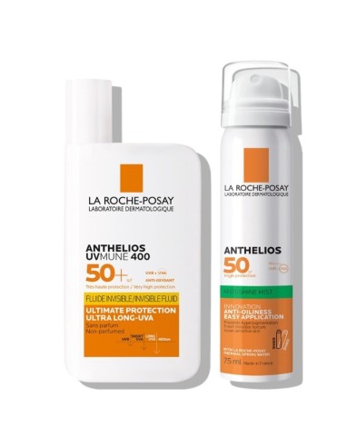 La Roche-Posay Anthelios Duo za zaštitu od sunca; Ujutro + ponovno nanošenje