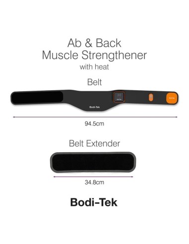 Bodi-Tek AB Back tone shape - EMS pojas za trbuh i leđa s funk.grijanja