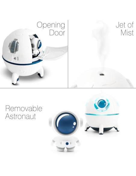 Rio Spaceship aroma difuzor, ovlaživač zraka i noćno svjetlo