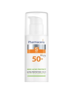 Pharmaceris S Medi Acne protect zaštitna krema PF50+ za mješovitu i masnu kožu sklonu aknama 2