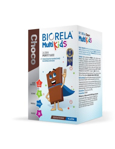 Biorela Choco Multi Kids čokoladice