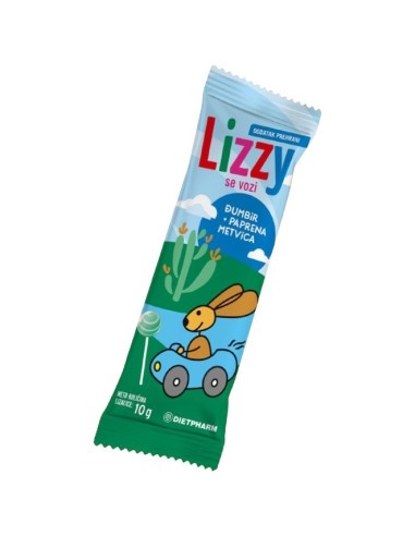 Dietpharm Lizzy se vozi lizalica, dodatak prehrani