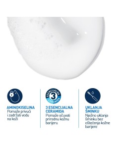 CeraVe Hidratantna kremasto-pjenušava emulzija za čišćenje 2