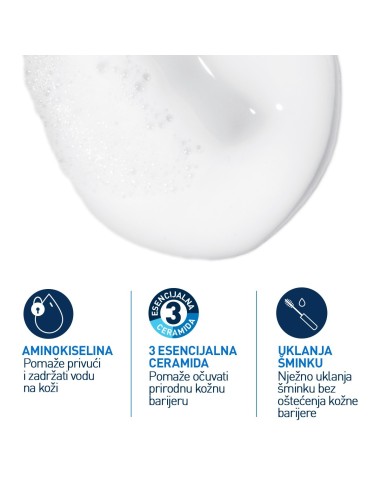 CeraVe Hidratantna kremasto-pjenušava emulzija za čišćenje