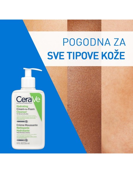 CeraVe Hidratantna kremasto-pjenušava emulzija za čišćenje