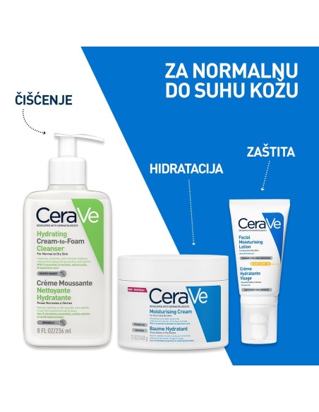 CeraVe Hidratantna njega za lice za normalnu do suhu kožu SPF30