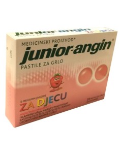 Junior-angin pastile za grlo, dodatak prehrani
