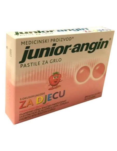 Junior-angin pastile za grlo, dodatak prehrani