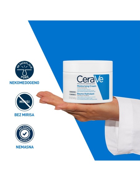 CeraVe Hidratantna krema za suhu do vrlo suhu kožu