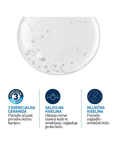 CeraVe SA Smoothing Cleanser gel za čišćenje suhe i grube kože