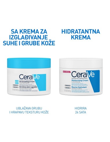 CeraVe SA Smoothing cream krema za zaglađivanje suhe i grube kože