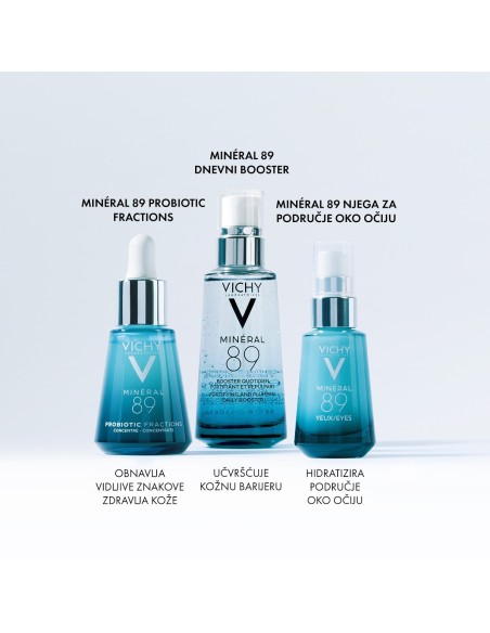 Vichy Mineral 89 Eyes Snažnija i punija koža oko očiju s hijaluronskom kiselinom