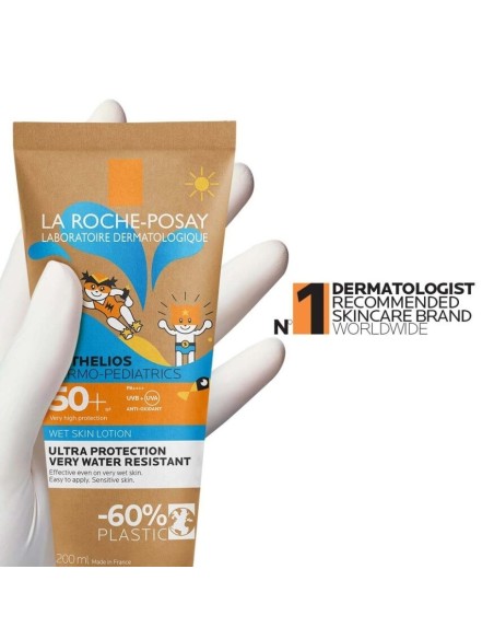 La Roche-Posay Anthelios DP Wet Skin Losion za mokru ili suhu kožu za zaštitu od sunca za djecu SPF50+