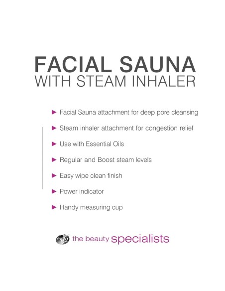 Rio Facial sauna + Stem inhaler