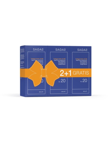 Sagas RC 20 Collagen Extra 15000 tekući dodatak prehrani 2+1