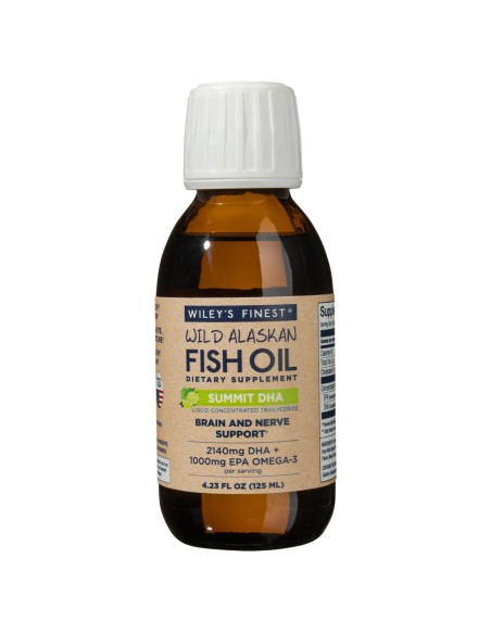 Wiley's Finest Wild Alaskan Fish Oil, Summit DHA