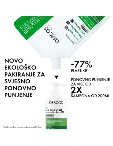 Vichy Dercos Šampon protiv prhuti za suhu kosu