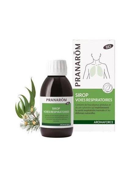 Pranarom Aromaforce BIO Ecocert sirup za dišne puteve