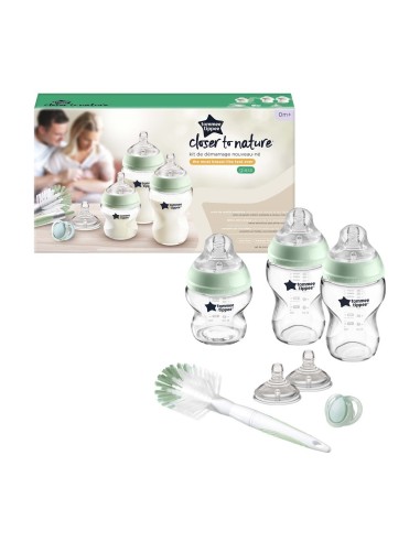 Tommee Tippee Set za hranjenje na bočicu Stakleni