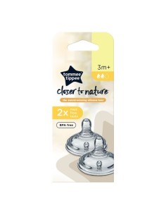Tommee Tippee CTN Sisač srednji otvor za 3-6 mjeseci 2