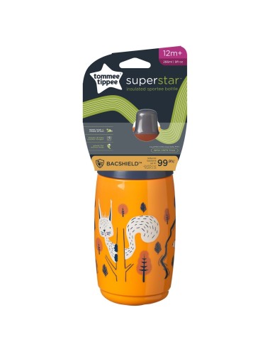 Tommee Tippee Superstar Insulated Sportee termo čaša sa sportskim usnikom i poklopcem