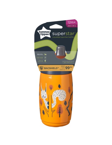 Tommee Tippee Superstar Insulated Sportee termo čaša sa sportskim usnikom i poklopcem