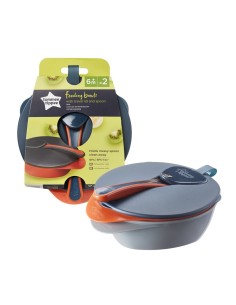 Tommee Tippee Explora Zdjelice s poklopcem i žličicom 2
