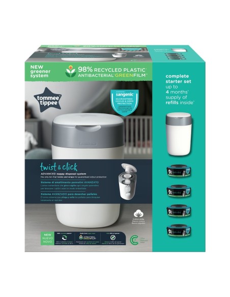 Tommee Tippee Sangenic Twist and Click Spremnik za odlaganje iskorištenih pelena + 4 kazete