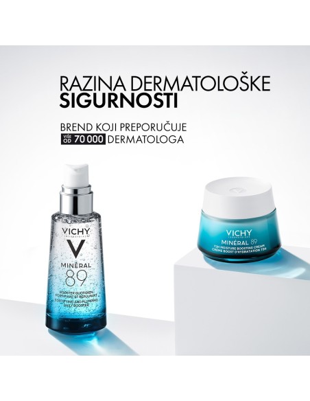 Vichy Mineral 89 rutina za hidrataciju i punoću kože