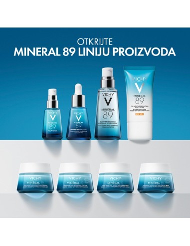 Vichy Mineral 89 rutina za hidrataciju i punoću kože