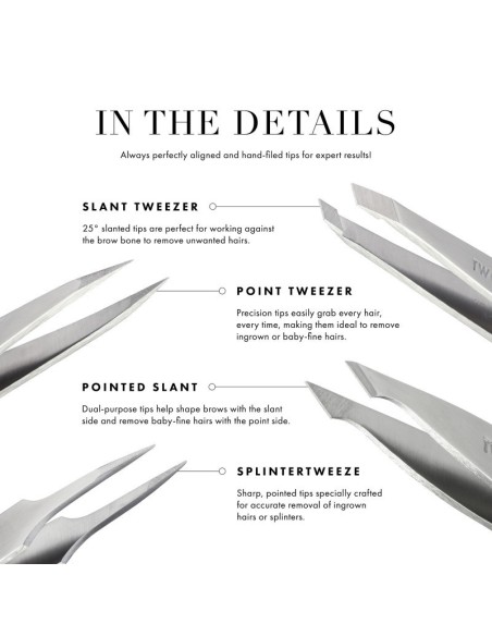 Tweezerman Slant Tweezer Midnight Sky pinceta