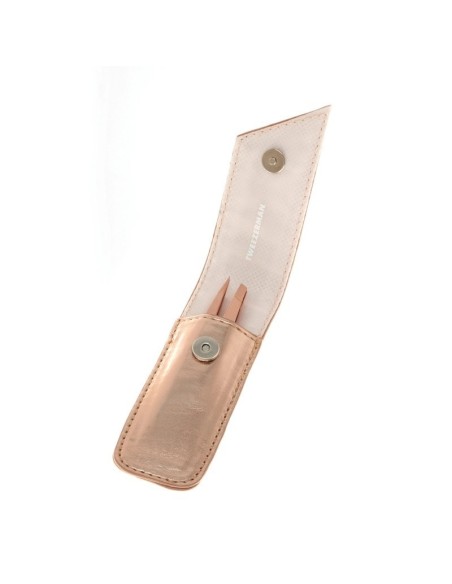 Tweezerman Rose Gold Petite Tweeze Set mikro mini pinceta Rose gold  (kosi i špicasti vrh)