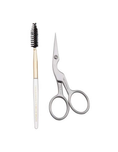 Tweezerman Brow Shaping Scissors & Brush Set za obrve (škarice za oblikovanje obrva i četkica)
