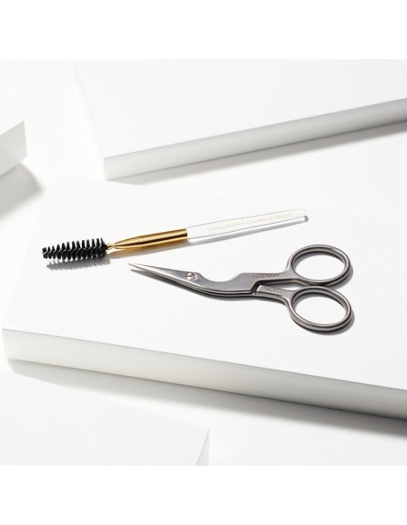Tweezerman Brow Shaping Scissors & Brush Set za obrve (škarice za oblikovanje obrva i četkica)