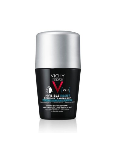 Vichy Homme Invisible resist 72h* Dermo detranspirant Protiv mrlja i nadraženosti
