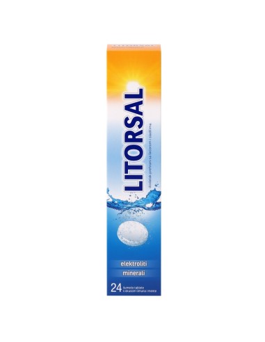 Litorsal šumeće tablete s okusom limuna i mente