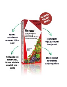 Dietpharm Floradix tonik, dodatak prehrani 2