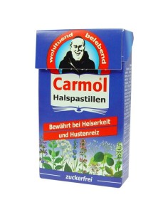 Carmol pastile, dodatak prehrani