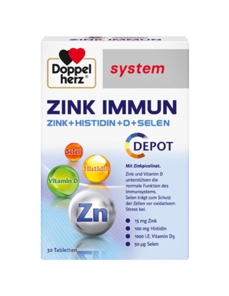 Doppelherz System Cink Immun DEPO tablete