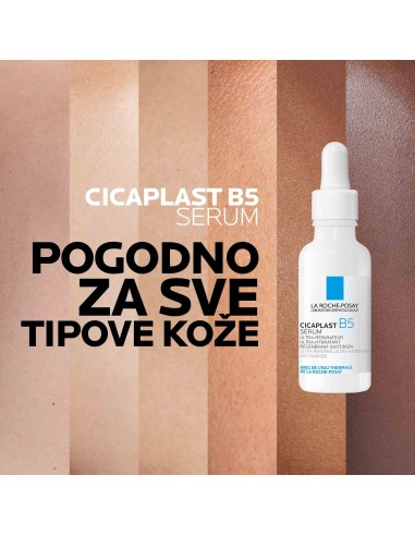 La Roche-Posay Cicaplast B5 Serum Ultra-obnavljajući i hidratantni serum za dehidriranu i nadraženu kožu bez sjaja