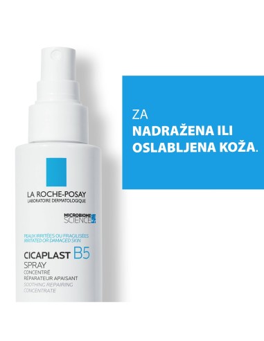 La Roche-Posay Cicaplast B5 Sprej koji obnavlja nadraženu ili oslabljenu kožu bez isušivanja