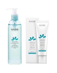 Laboratorios BABÉ Umirujući micelarni gel + Hydro 24h Hidratantna Krema-gel