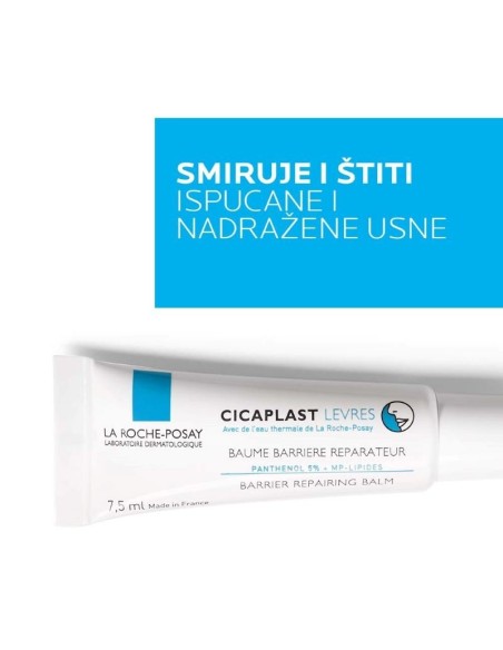 La Roche-Posay Cicaplast Balzam za usnice i područja oko usana sa suhom, ispucanom i nadraženom kožom