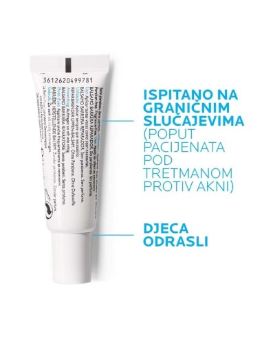 La Roche-Posay Cicaplast Balzam za usnice i područja oko usana sa suhom, ispucanom i nadraženom kožom