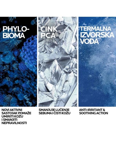 La Roche-Posay Effaclar Pjenušavi gel za čišćenje masne, osjetljive kože sklone aknama