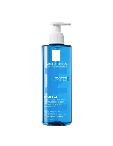 La Roche-Posay Effaclar Pjenušavi gel za čišćenje masne, osjetljive kože sklone aknama